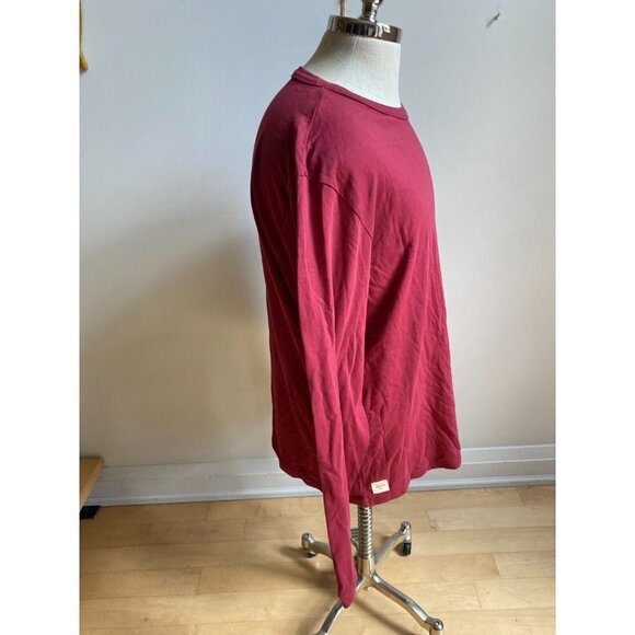 GLOBE "Every damn day" top Mens long sleeve tshirt rhubarb - Picture 3 of 7